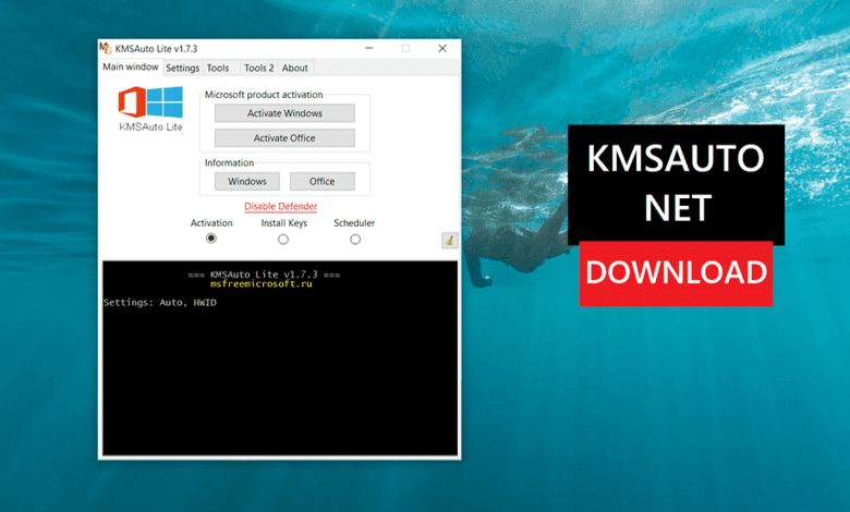 Activador Gratuito de Windows y Office KMS Auto Net